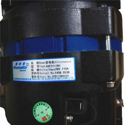 3701170FA122 Части для грузовых автомобилей Альтернатор Металлический материал OEM NO Включен для HFC4DA1