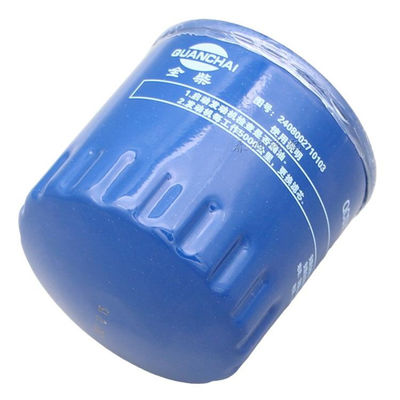 Стандартный размер фильтра масла для автомобильной установки QC480 JAC Truck Engine OEM NO 2408002710103